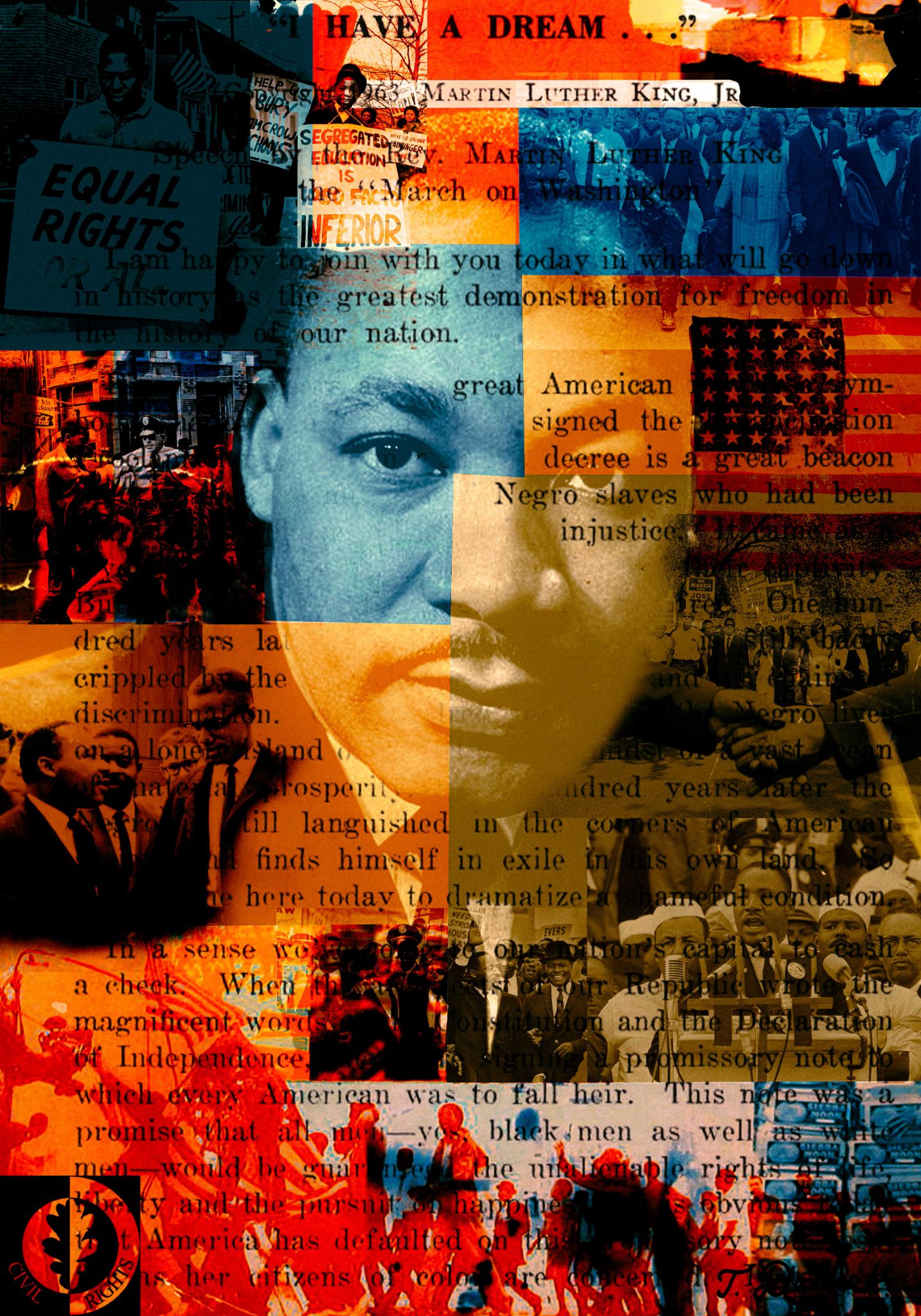 Small The KING  of civil rights 